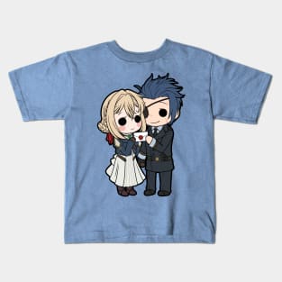 Chibi Violet + Gilbert Kids T-Shirt